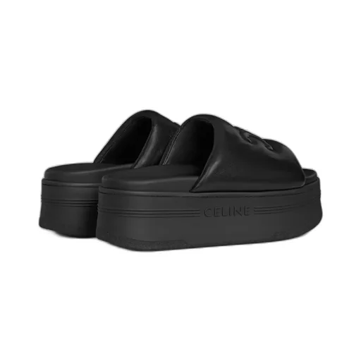 Block Slide With Triomphe In Lambskin