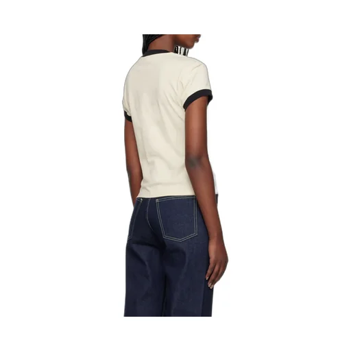Script Fitted Crewneck T-Shirt