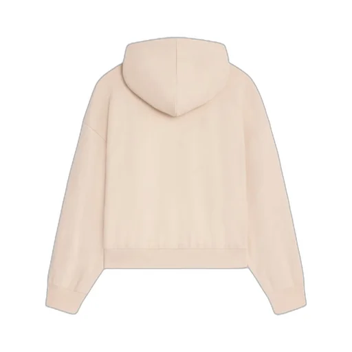 Oversized Hoodie In Cotton Fleece