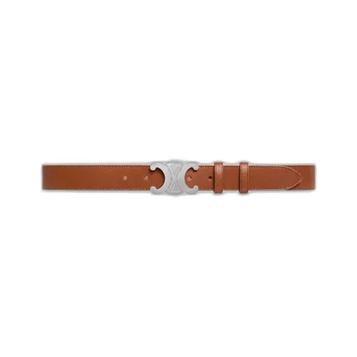 Large Triomphe Belt In Vintage Calfskin