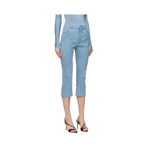 Belt-Strap Jeans