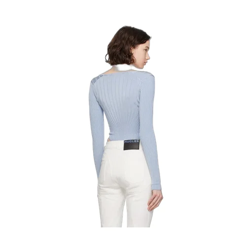 M-Plaque Knitted Bodysuit