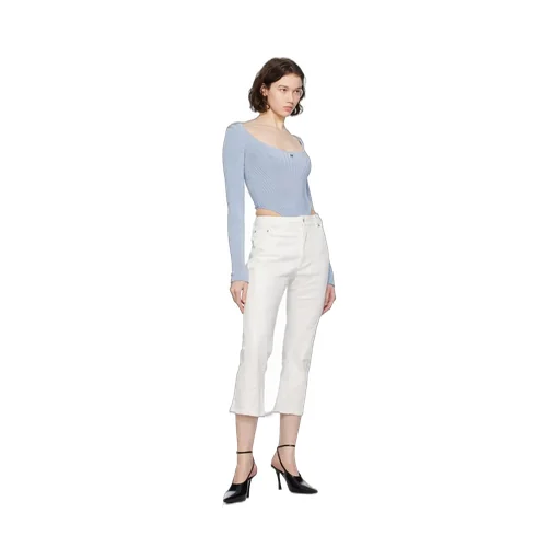 M-Plaque Knitted Bodysuit