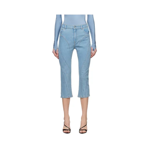 Belt-Strap Jeans