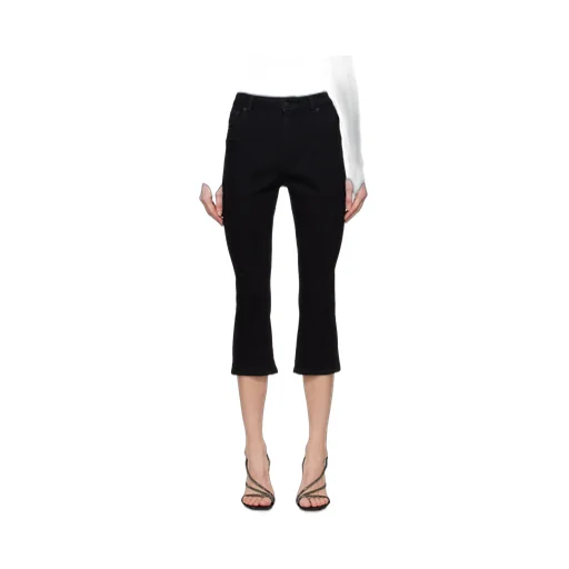 Seam-Detailed Tapered Jeans