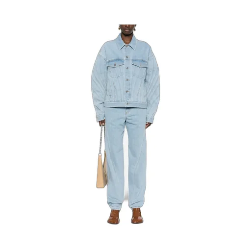 Spiral Stretch Denim Jacket