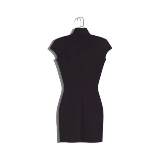 Star Cut-Out Detailed Mini Dress