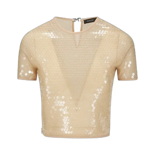Sequined Short T-Shirt
