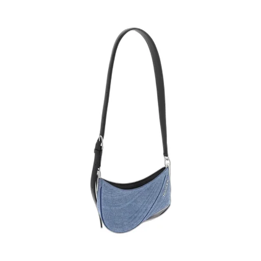 Small Spiral Curve 01 Logo Lettering Shoulder Bag