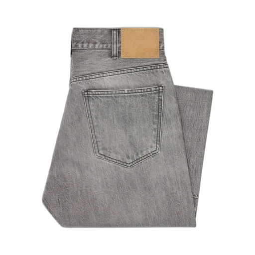 Wesley Jeans In Grey Valley Wash Denim