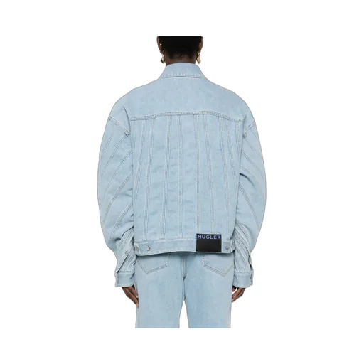 Spiral Stretch Denim Jacket