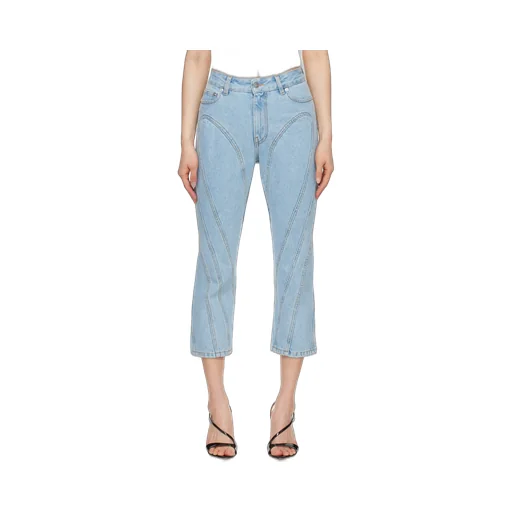 High-Rise Cropped Jeans