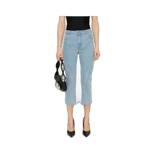 High-Rise Cropped Jeans