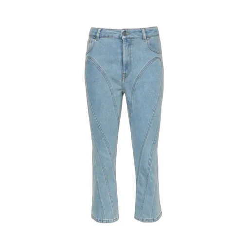 High-Rise Cropped Jeans