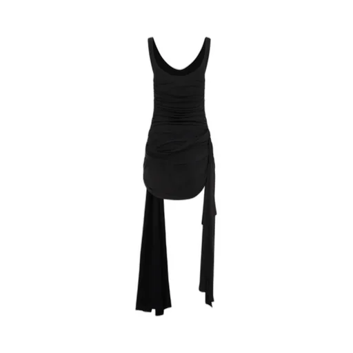 Draped Mini Dress