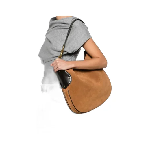 Suede Shoulder Bag