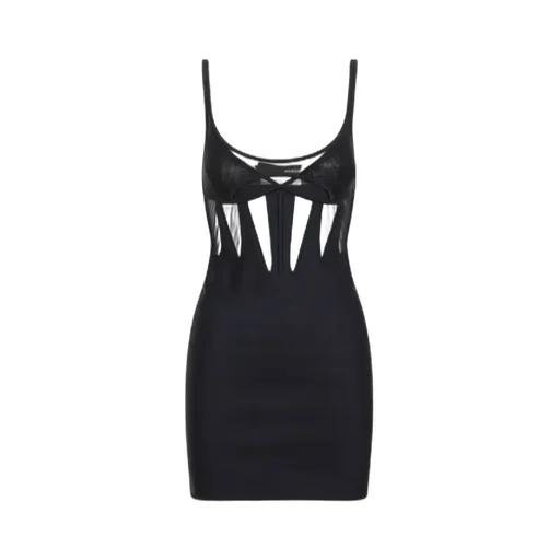 Corseted Mini Dress