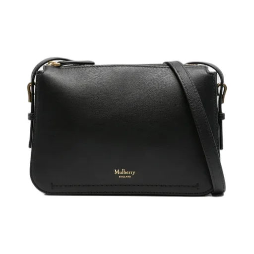 Clovelly Leather Zip-Top Cross Body Bag