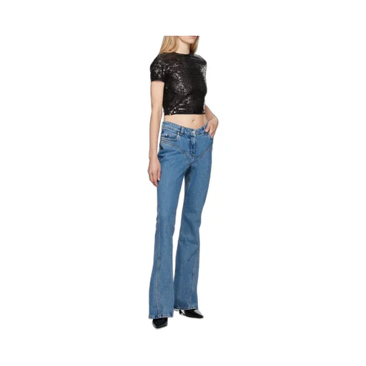 Washed Flared Jeans