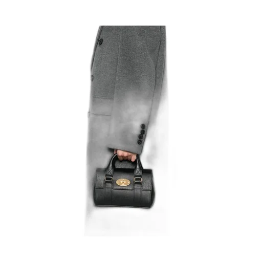 Turnlock Fastened Tote Bag