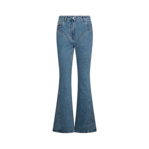 Washed Flared Jeans