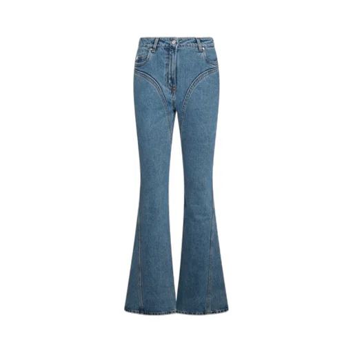 Washed Flared Jeans
