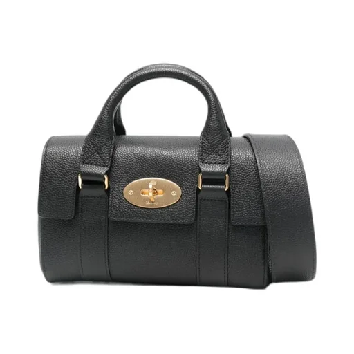Turnlock Fastened Tote Bag