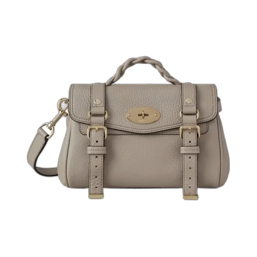 Mini Alexa Braided-Handle Tote Bag