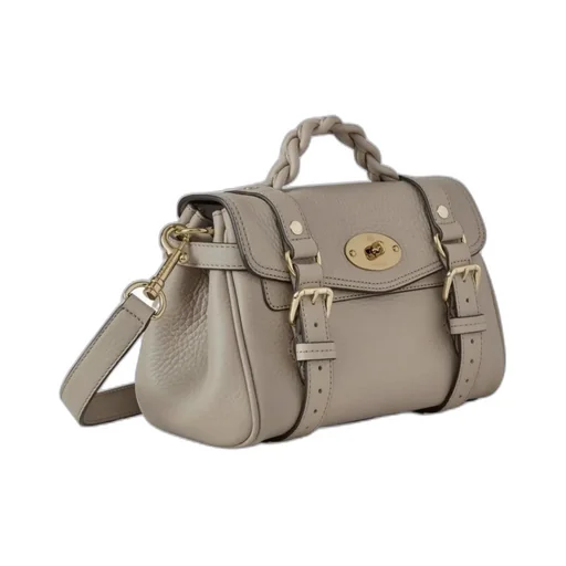 Mini Alexa Braided-Handle Tote Bag