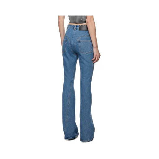 Washed Flared Jeans