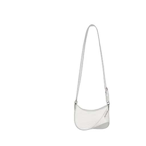 Small Spiral Curve 01 Embossed Zipped Crossbody Bag