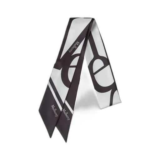 Letter Narrow Scarf