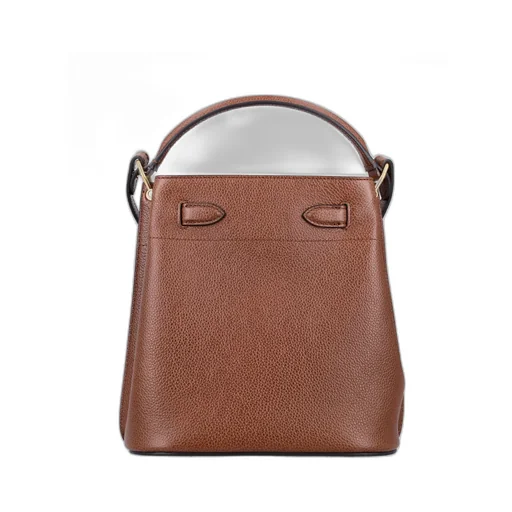 Islington Logo-Embossed Bucket Bag