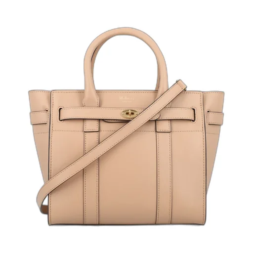 Logo Printed Mini Zipped Bayswater Tote Bag