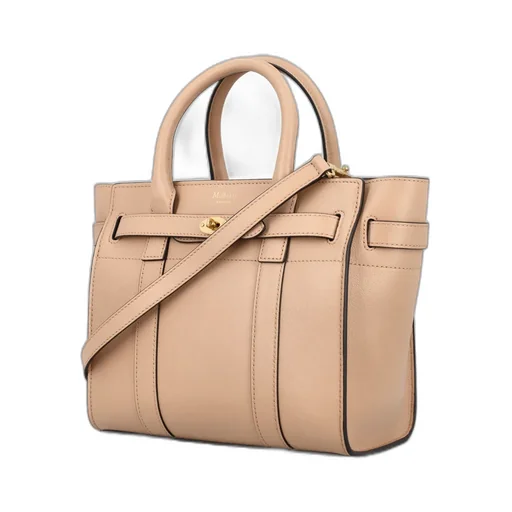 Logo Printed Mini Zipped Bayswater Tote Bag