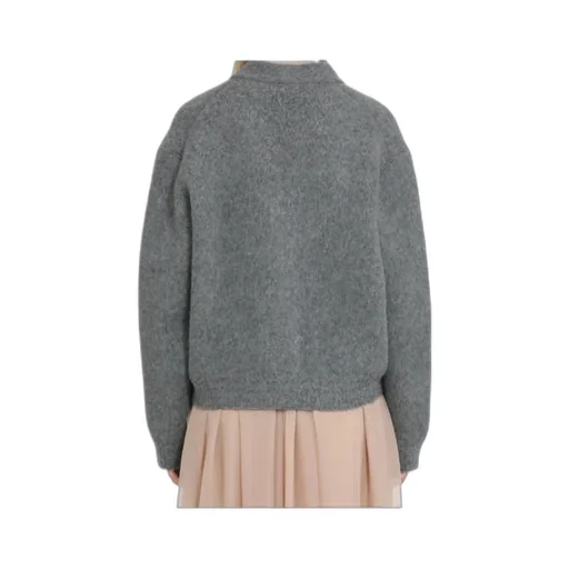 Button-Fastening Cardigan