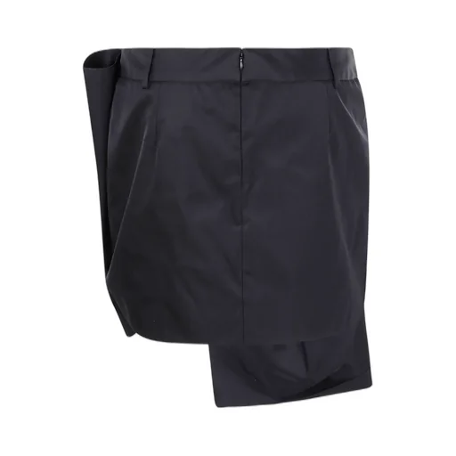 Draped Bow Mini Skirt