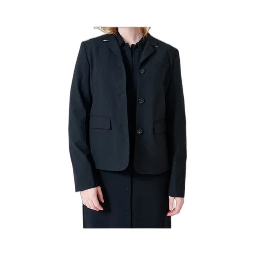 Three Button Pinstripe Jacket