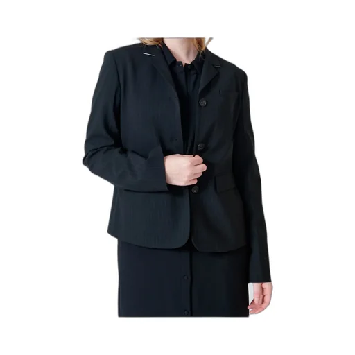 Three Button Pinstripe Jacket