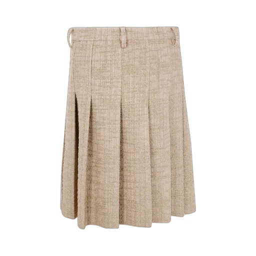 Embellished Pleated Skirt