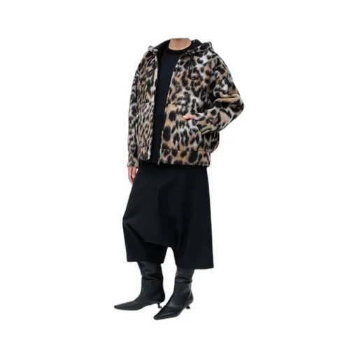 Leopard Printed Coat