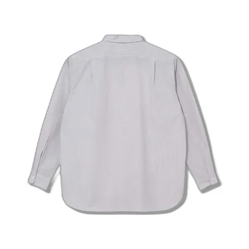 Regular Collar Stripe Wind Shirt