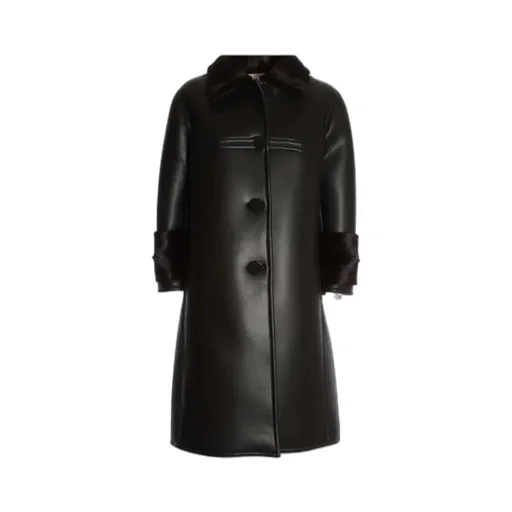 Faux-Fur Collar Coat