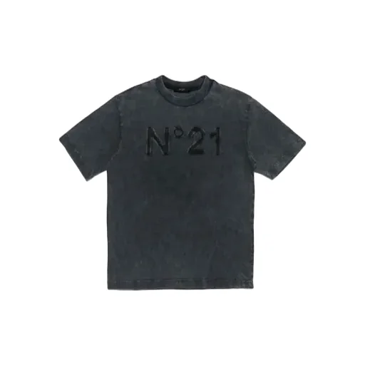 Logo Patch Crewneck T-Shirt