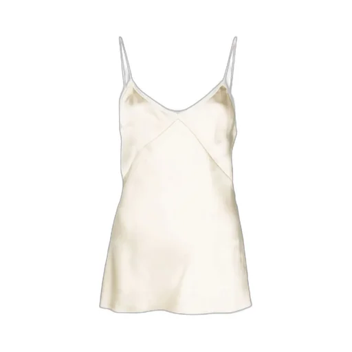 Spaghetti-Strap Satin-Finish Top