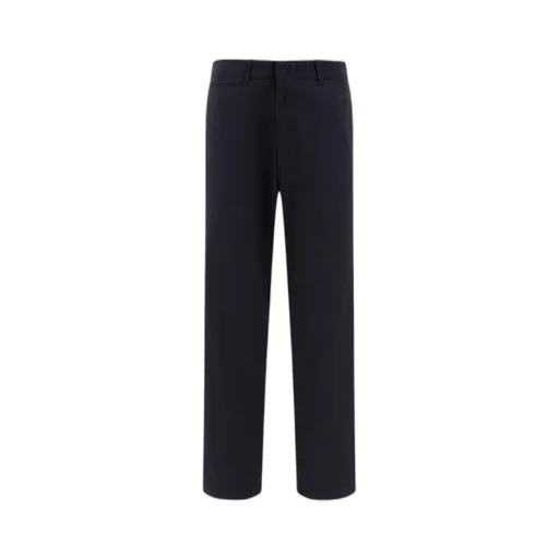 Concealed-Fastening Straight Trousers