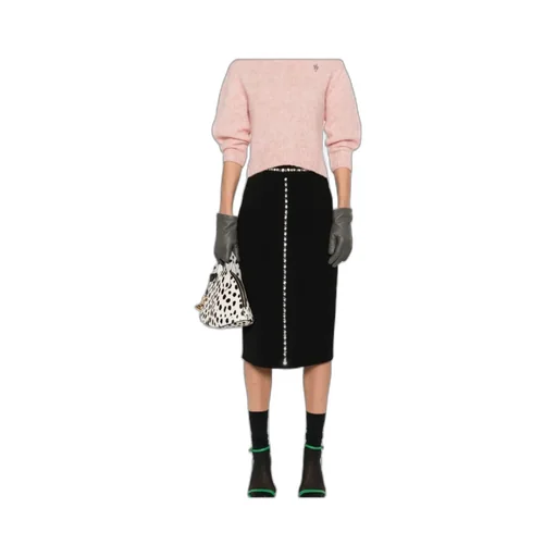Crystal Embellishment Skirt