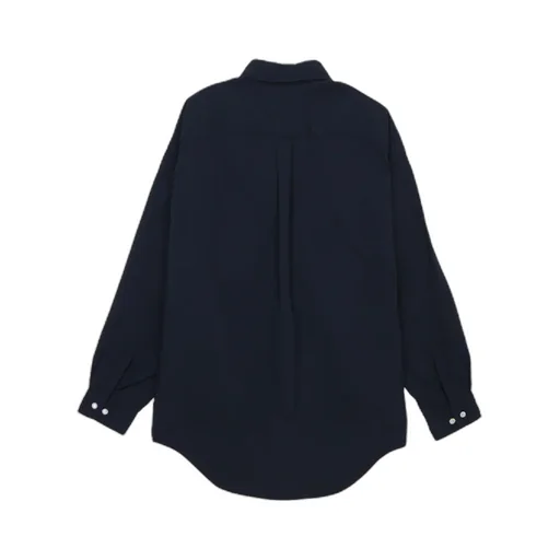 Lapel Long Sleeve Shirt