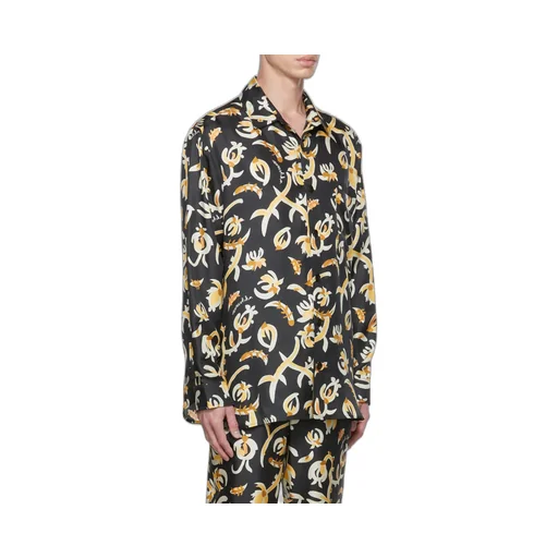 Jari Graphic Printed Button-Up Shirt