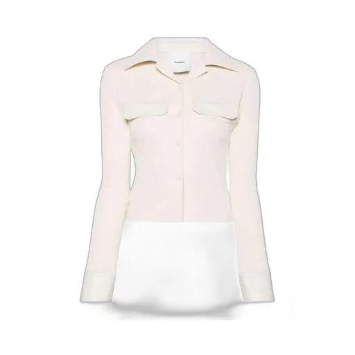 Button-Up Organic Cotton T-Shirt